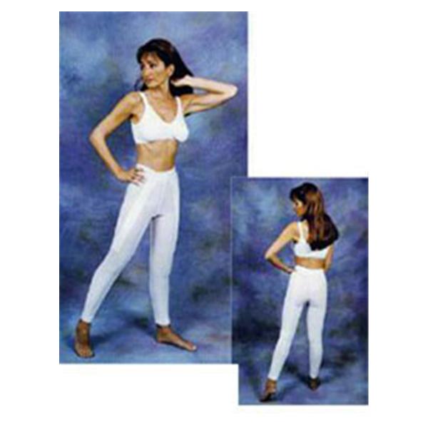 ES Medical Garment Compression Below Knee Small Women 33-36" White Ea - PPO4WS