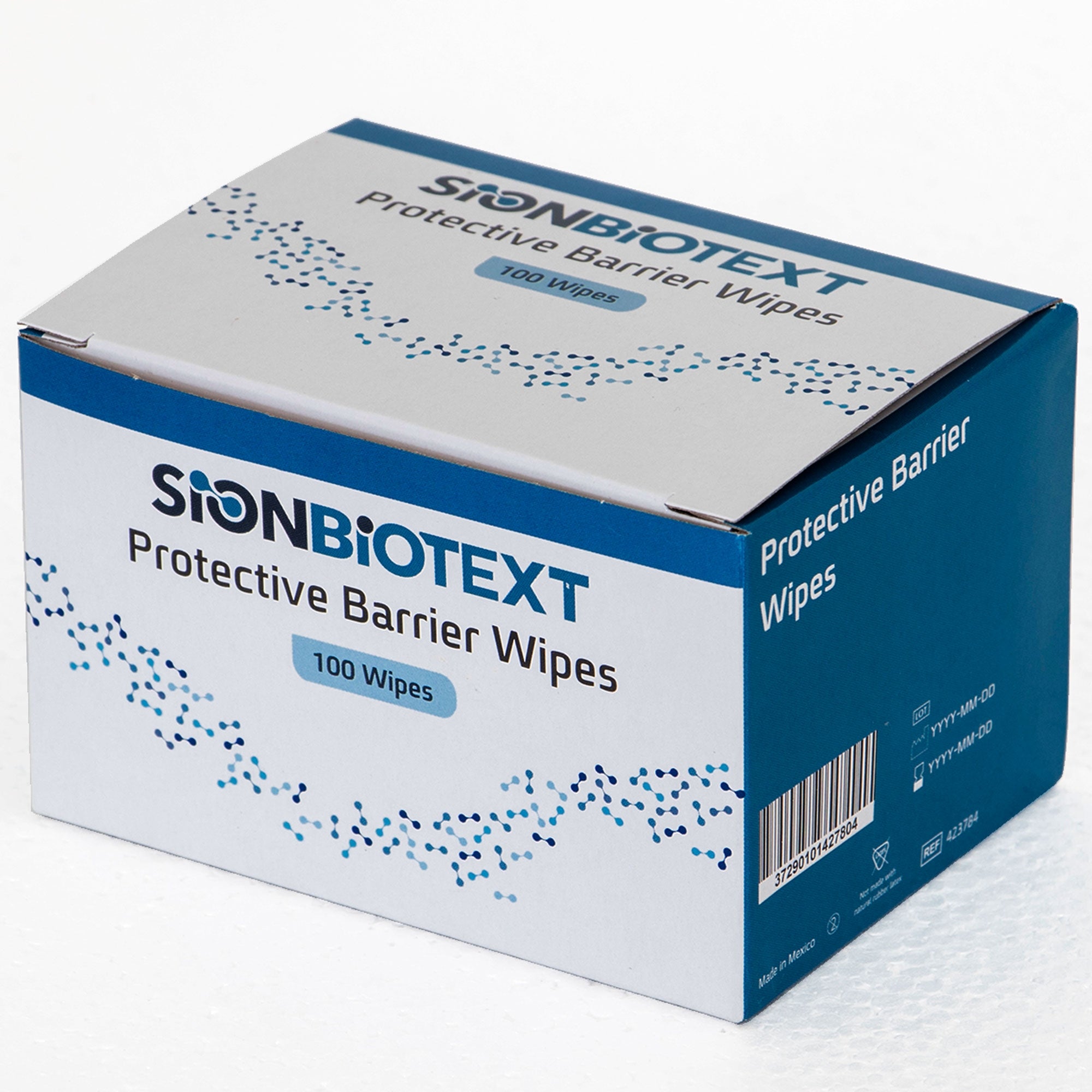 ConvaTec  Skin Barrier Wipe SionBiotext Isopropyl Alcohol, Water, SD Ethanol -40, Vinyl Caprolactam/VP/Dimethylaminoethyl Methacrylate Copolymer Individual Packet NonSterile - Box of 100 - 423784