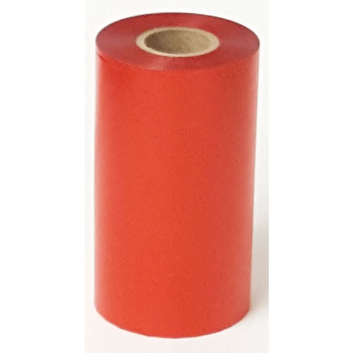 Medical Labels - Thermal Transfer Ribbons, Red Wax, 2.99" x 1181' - Case of 24 Rolls