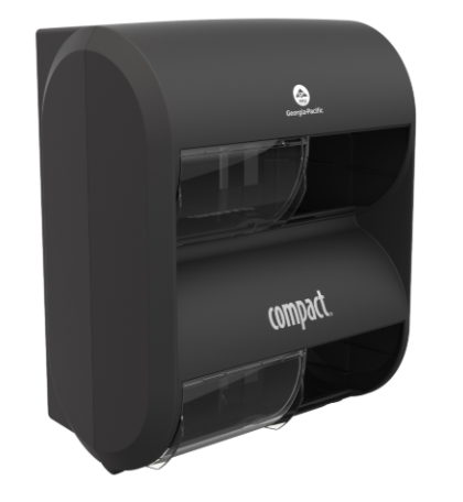 Toilet Paper Dispenser COMPACT® Black Manual - 56744B