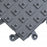 US Plastic Corp. Wearwell, Inc Charcoal Gray ErgoDeck Safety System with No-Slip Solid Cleats Case of 10-552.78X18X18CH