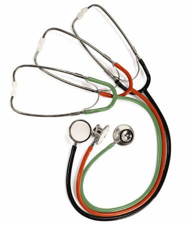 Welch Allyn Professional Series Classic Stethoscope Hunter Green 1-Tube 24 Inch Tube Double Sided Chestpiece - 5079-75