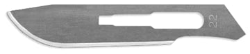 Havel's - Surgical Blade Carbon Steel No. 22 Sterile Disposable Individually Wrapped - SC22