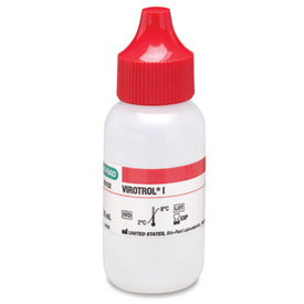 Bio-Rad Laboratories Virotrol I Unassayed Control HBsAg, Antobodies to HIV-1, HCV, HBc, CMV, HTLV-I Single Level, Class B 2 X 20 mL - 00102B