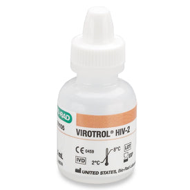 Bio-Rad Laboratories Virotrol Unassayed Control HIV-2 Single Level, Class C 1 X 5 mL - 00105C