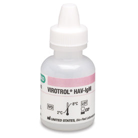 Bio-Rad Laboratories Virotrol Unassayed Control HAV-IgM Single Level, Class A 1 X 5 mL - 00142A
