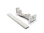 Welch Allyn Wall Mounting Kit Large Color Display Interface, Flat Panel, Wall Channel, Bracket and Basket Vesa Monitor - 008-0983-00