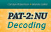 PAT-2: NU Phoneme Decoding Stimuli Booklet