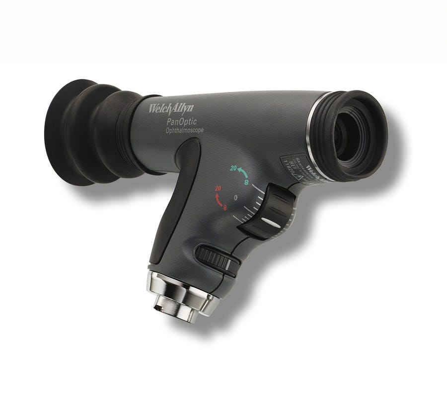 Welch Allyn PanOptic 3.5 V Halogen HPX Ophthalmoscope - 11810