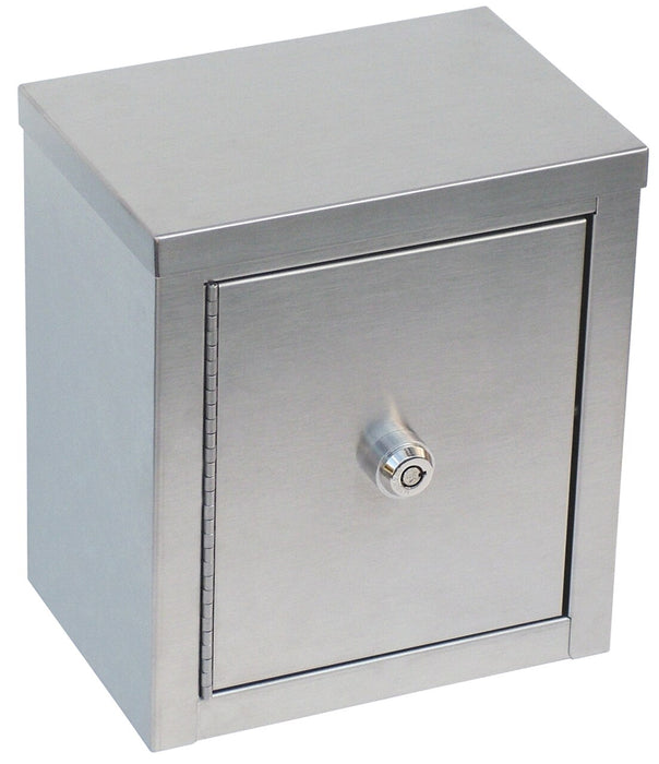 Omnimed 181501 Mini Double Door Narcotic Cabinet - 9”H X 8”W X5 5⁄8”D