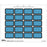 Tabbies Exhibits-U-Create Blank Label Packs - 1-5/8" W x 1" H, - 240 per Pack