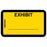 Tabbies Legal Exhibit Labels - 5-1/4"W x 3-1/4"H, 252 labels per Pack