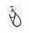 Harvey Elite - Cardiology Stethoscope Black 1-Tube 17 Inch Tube Double-Sided Chestpiece - 5079-125S