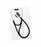 Welch Allyn Harvey Elite Cardiology Stethoscope Black 1-Tube 17 Inch Tube Double Sided Chestpiece - 5079-125