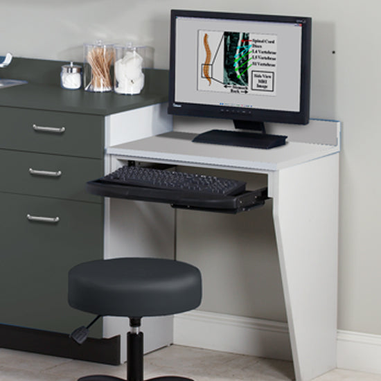 Clinton Industries Computer Station Wall Mount Desk - 079C-OSG-INT