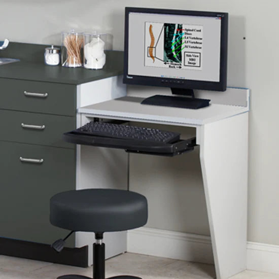 Clinton Industries - Computer Station Wall Mount Desk - 079C-OSG-INT