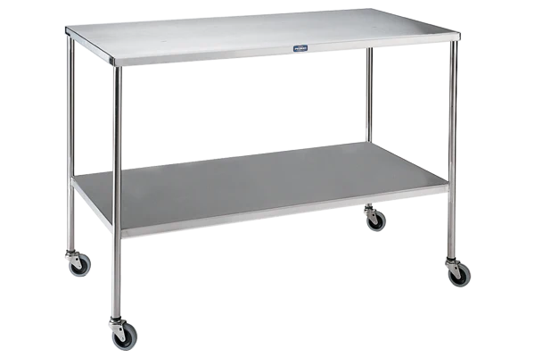 Pedigo Products - Instrument Table 60 L X 34 H Inch Stainless Steel 1 Shelf - SG-94-SS