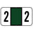 Tabiies Jeter 7300 Compatible Numeric Label Rolls, 15/16" H x 1-5/8" W, 500 Per Roll