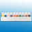 Tabbies GBS/VRE Compatible Numeric Label Rolls,1-5/16"H x 1-1/4"W, 550 Per Roll