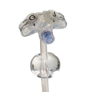 AMT G-JET - Low Profile Gastric-Jejunal Feeding Tube 14 Fr. 1.2 X 30 cm Tube Silicone - GJ-1412-30