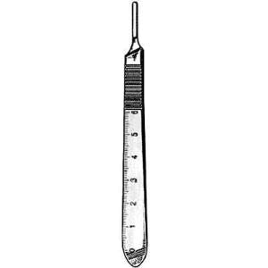 Econo - Scalpel Handle Stainless Steel Size 3 - 96-2247