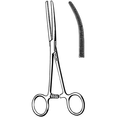 Econo - Hemostatic Forceps Rochester-Pean 9 Inch Length Floor Grade Pakistan Stainless Steel Curved - 96-2279