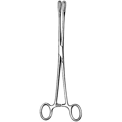 Econo - Grasping Forceps Schweizer 9-1/2 Inch Length Floor Grade Pakistan Stainless Steel Straight - 96-2443