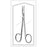 Sklar Econo Iris Scissors 4-1/2 Inch Length Floor Grade Stainless Steel Sterile Finger Ring Handle Straight - 96-3505