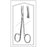 Sklar Econo Iris Scissors 3-1/2 Inch Length Floor Grade Stainless Steel Sterile Curved Sharp / Sharp - 96-2471