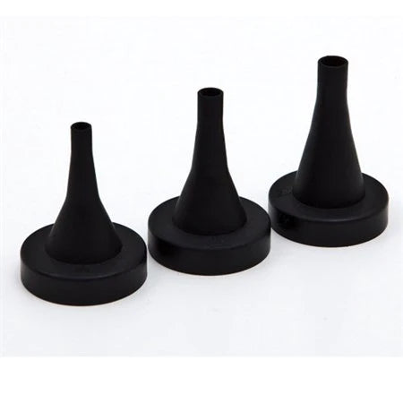 Florida Medical Sales - Ear Speculum Tip Set Round Tip Plastic 3 mm Disposable - FIR-ES103