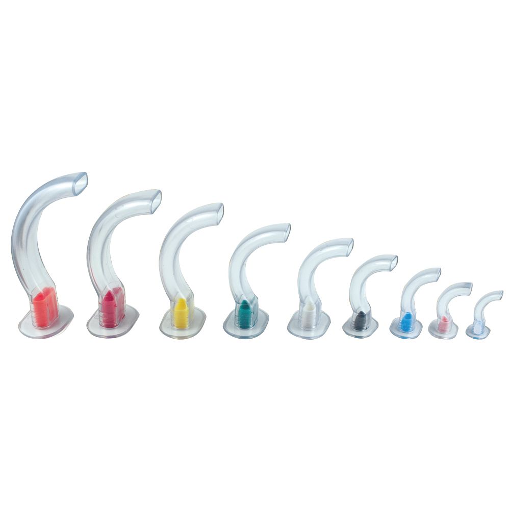 SunMed - Oropharyngeal Airway Guedel 40 mm Length Pink Neonate - 1-1504-40