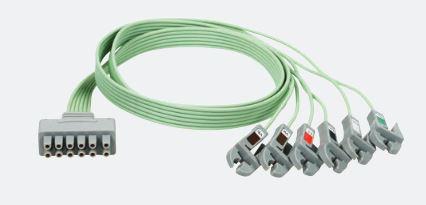 Vyaire Medical LEADWIRE, ECG 6LEAD SNAP 29" (10/BX) - 2086349-004