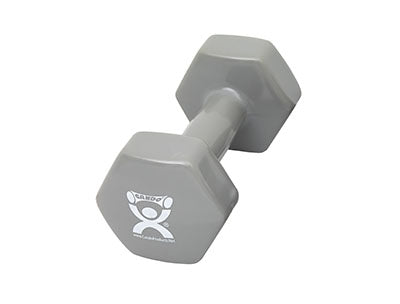 Fabrication Enterprises Dumbbell Hexagon Heads Cando 15 Lbs. - 10-0560-1