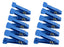 Fabrication Enterprises Finger Pinch, Exerciser Gradedreplcmnt Red Lt Resist(10/Pk) - 10-0842-10
