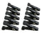 Fabrication Enterprises Finger Pinch, Exerciser Grded Replcmnt Blk Xhvy Rest(10/Pk) - 10-0845-10