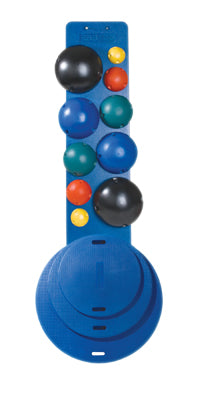 Fabrication Enterprises Wobble Board Set, W/Holder 3Board 10Ball Holder - 1736
