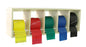 Fabrication Enterprises Rack, Exercise Band Cando Plas5Rls 12"X7"X40" - 1308574