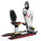 Fabrication Enterprises Total Body Exerciser Scifit If Pro2 Total Body With Low Boots, Wheelchair Ramp, Premium Seat, Braille Locators 30 X 61 X 62 Inch Charcoal / Gray - 1520780