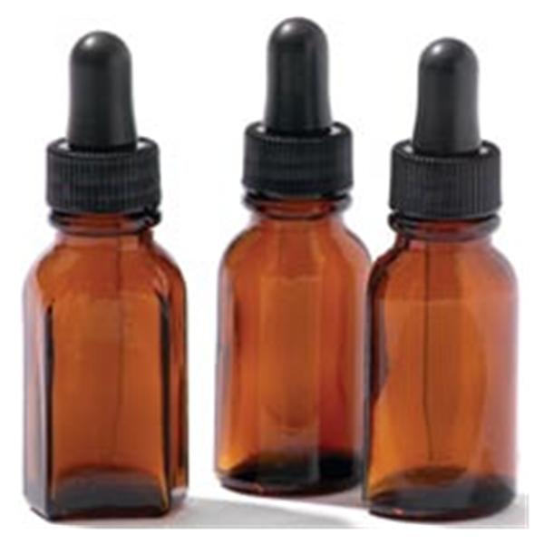 Rexam Prescription Products Bottle Dropper Rexam Glass 2Oz Amber 12/Box, 3 Bx/Ca - AGC-06