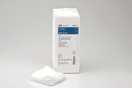 Cardinal Curity USP Type VII Gauze Sponge Cotton 12-Ply 4 X 4 Inch Square NonSterile - 2634-
