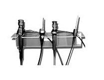 Swinson Medical LLC Rack 4 X 4 X 33, Clear, Acrylic For ENT, Bronchoscopes, Cystoscopes and Nephroscopes - SH-4B