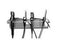 Swinson Medical - Rack 4 X 4 X 33, Clear, Acrylic For ENT, Bronchoscopes, Cystoscopes and Nephroscopes - SH-4B