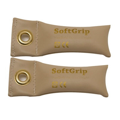 CanDo SoftGrip - Hand Weight Pair Bag Style / Metal Pellet-Filled 1/2 lbs. - 10-0350-2
