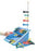 Alimed Finger Pinch Exerciser Yellow, Red, Green, Blue, or Black - 31983