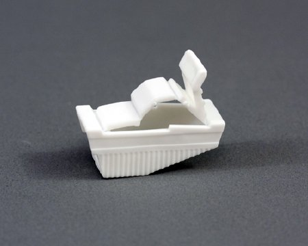Urocare - Tube Clamp 3/4 X 1 X 1-1/2 Inch, 2 Position, White, NonSterile - 700050
