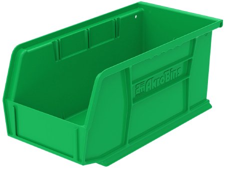 Akrobins - Storage Bin AkroBins Green Plastic 5 X 5-1/2 X 10-7/8 Inch - 30230GREEN