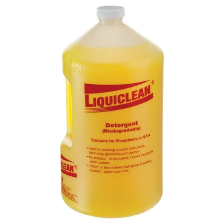 Ruhof Healthcare LiquiClean Alkaline Instrument Detergent Liquid Concentrate 1 gal. Jug Unscented - 34542-27