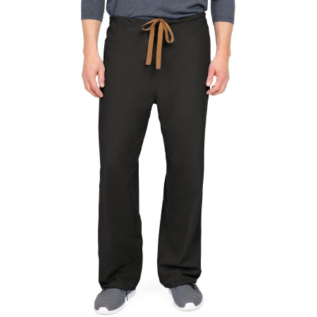 PerforMAX - Scrub Pants Reversible Medium Black Unisex - Medline - 800DKWM-CA