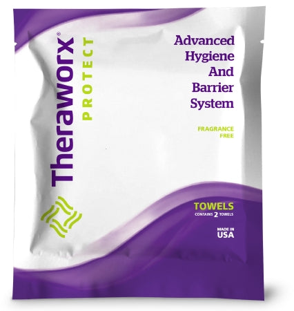 Avadim Theraworx Protect Specialty Care Bath Wipe Soft Pack Cocamidopropyl Betaine Unscented 2 Count - SCP-8802FF