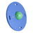 CanDo Balance Board Combo - Circular Balance Board Plastic 4 X 16 X 16 Inch Blue / Green - 10-2022